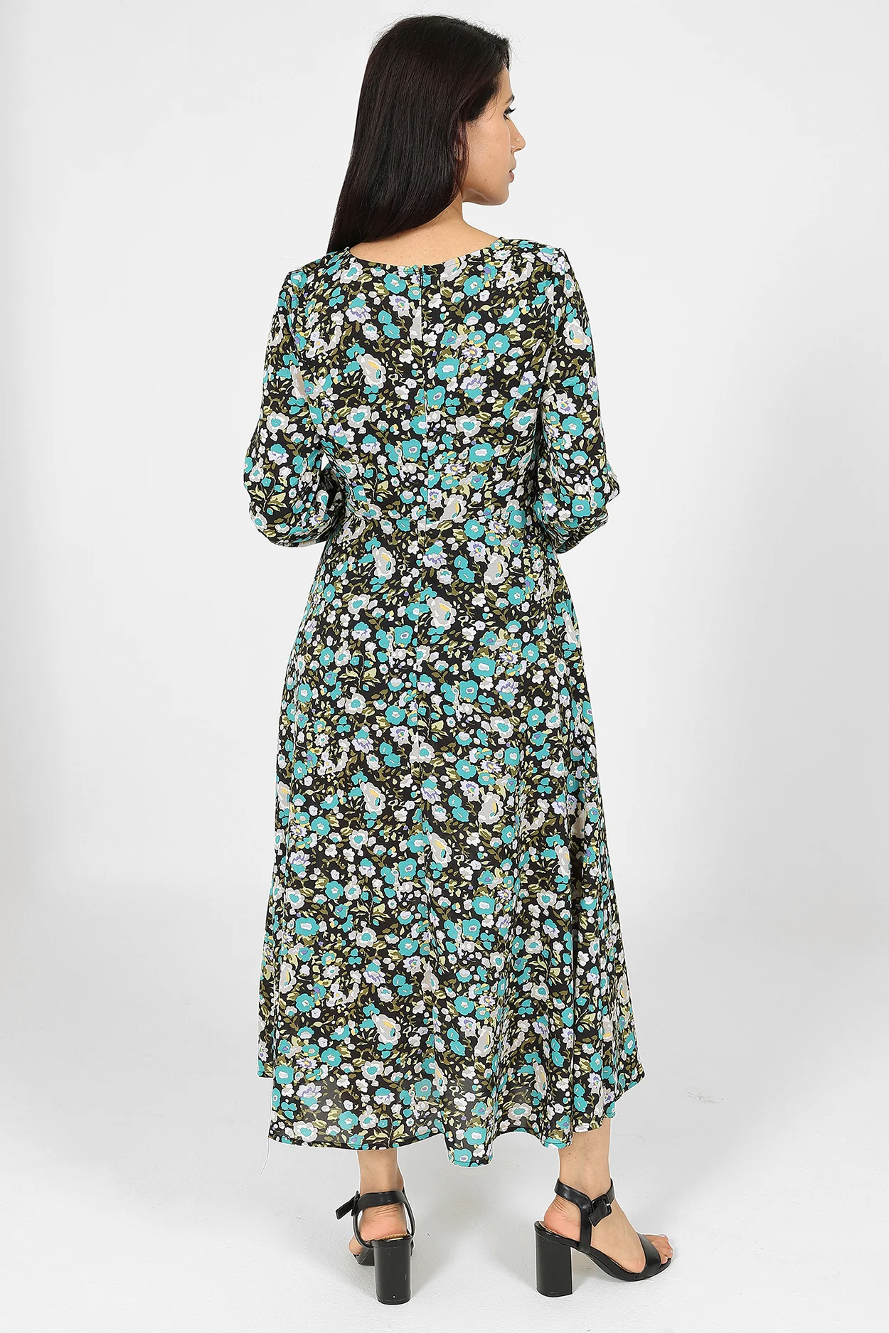 Amina Floral Dress - Image 4