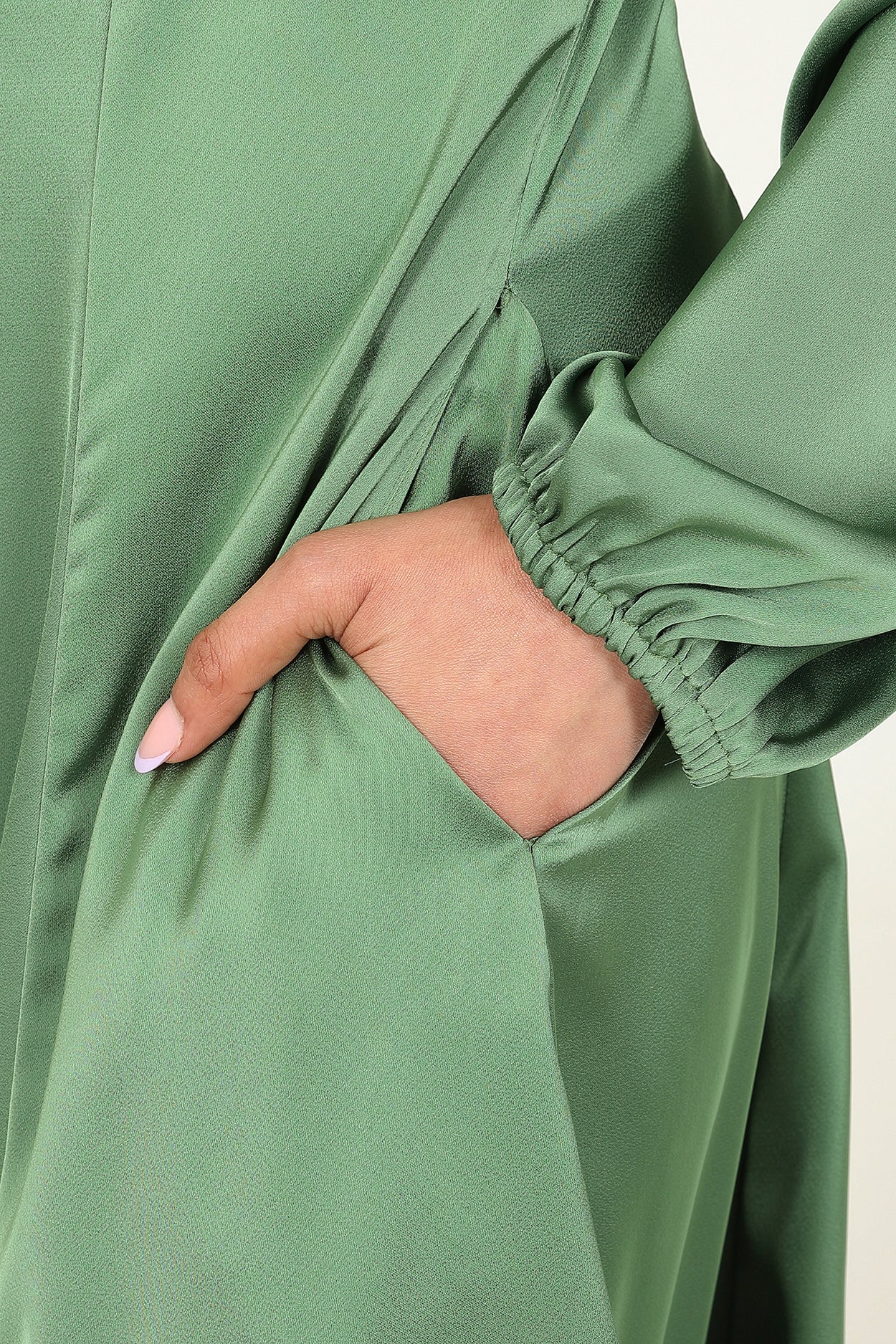 Anisah Green Dress - Image 3