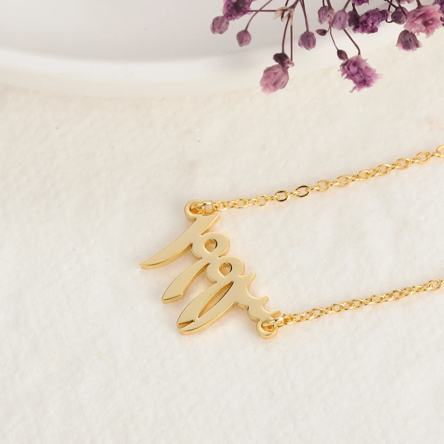 Arabic Birth Year Necklace - Image 3