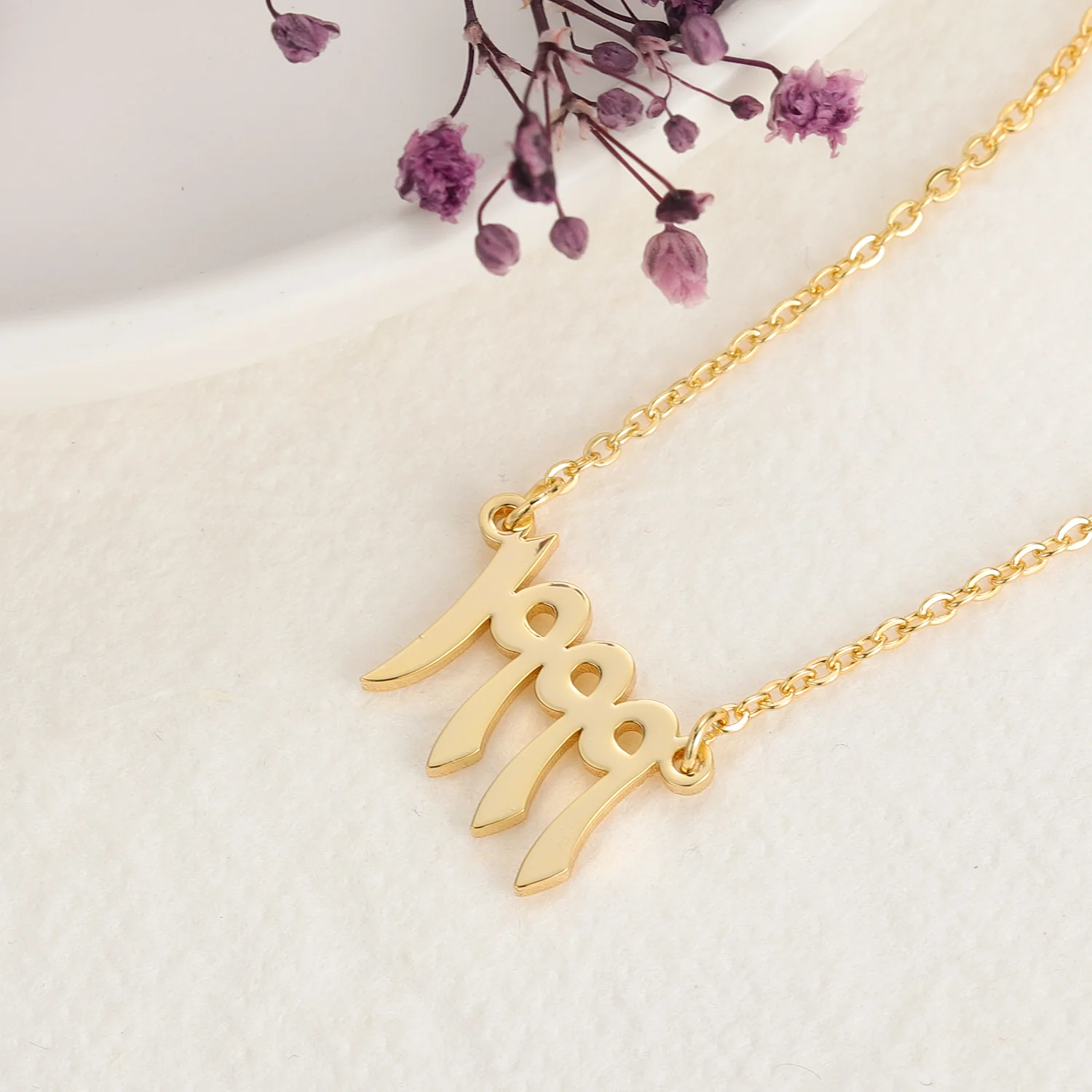 Arabic Birth Year Necklace - Image 9