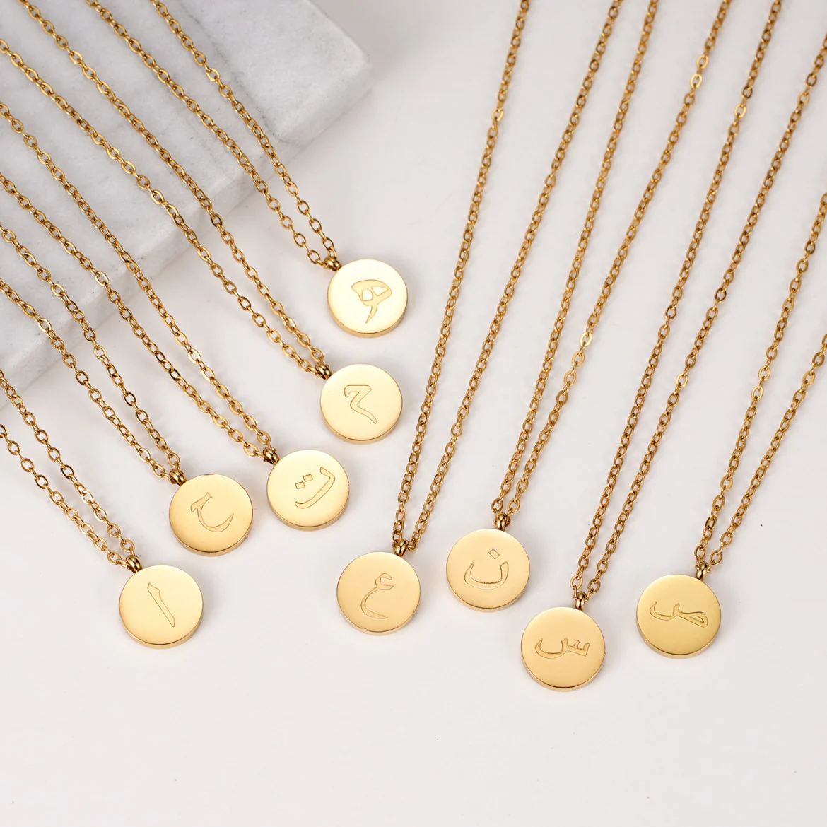 Arabic Letter Necklace - Image 10
