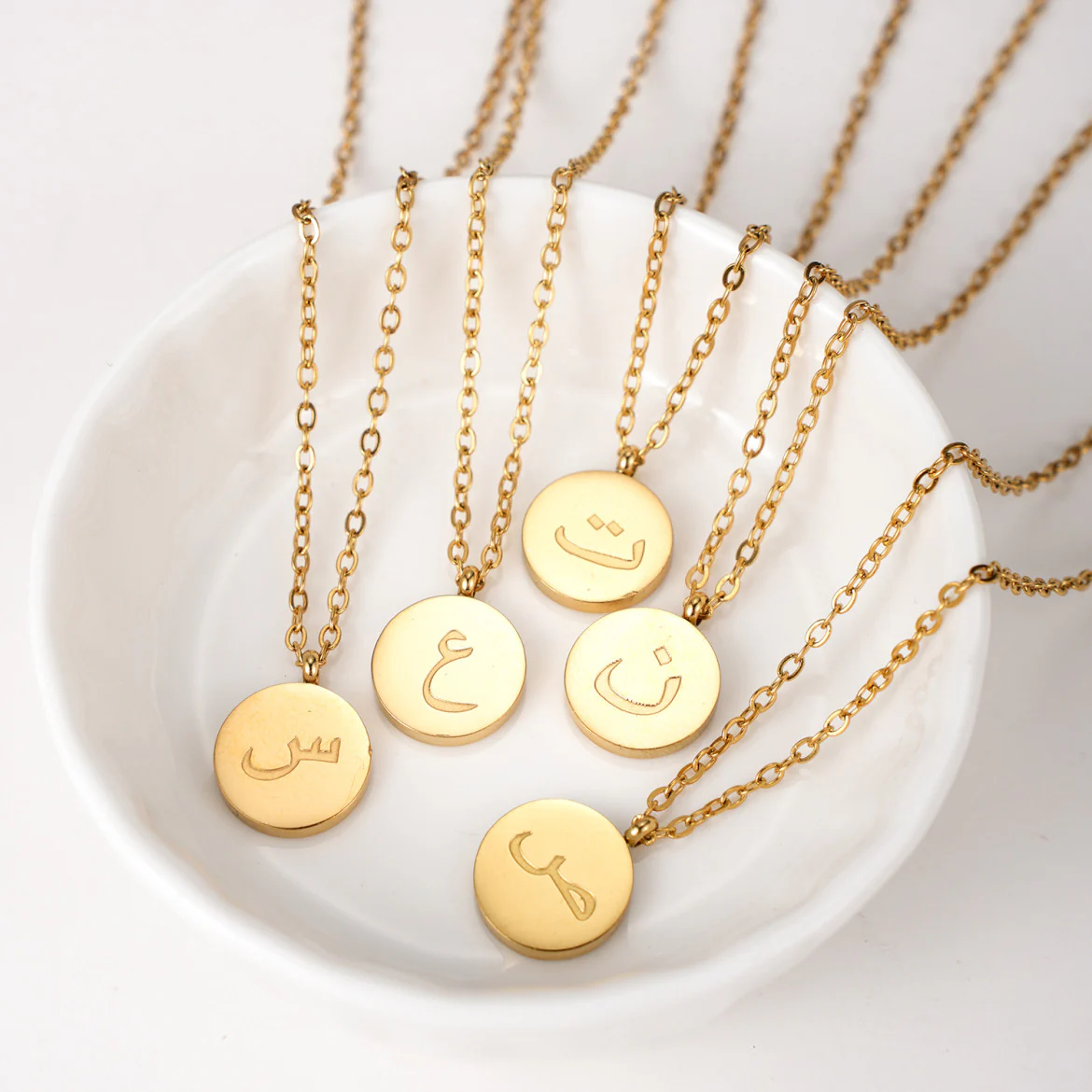 Arabic Letter Necklace - Image 11