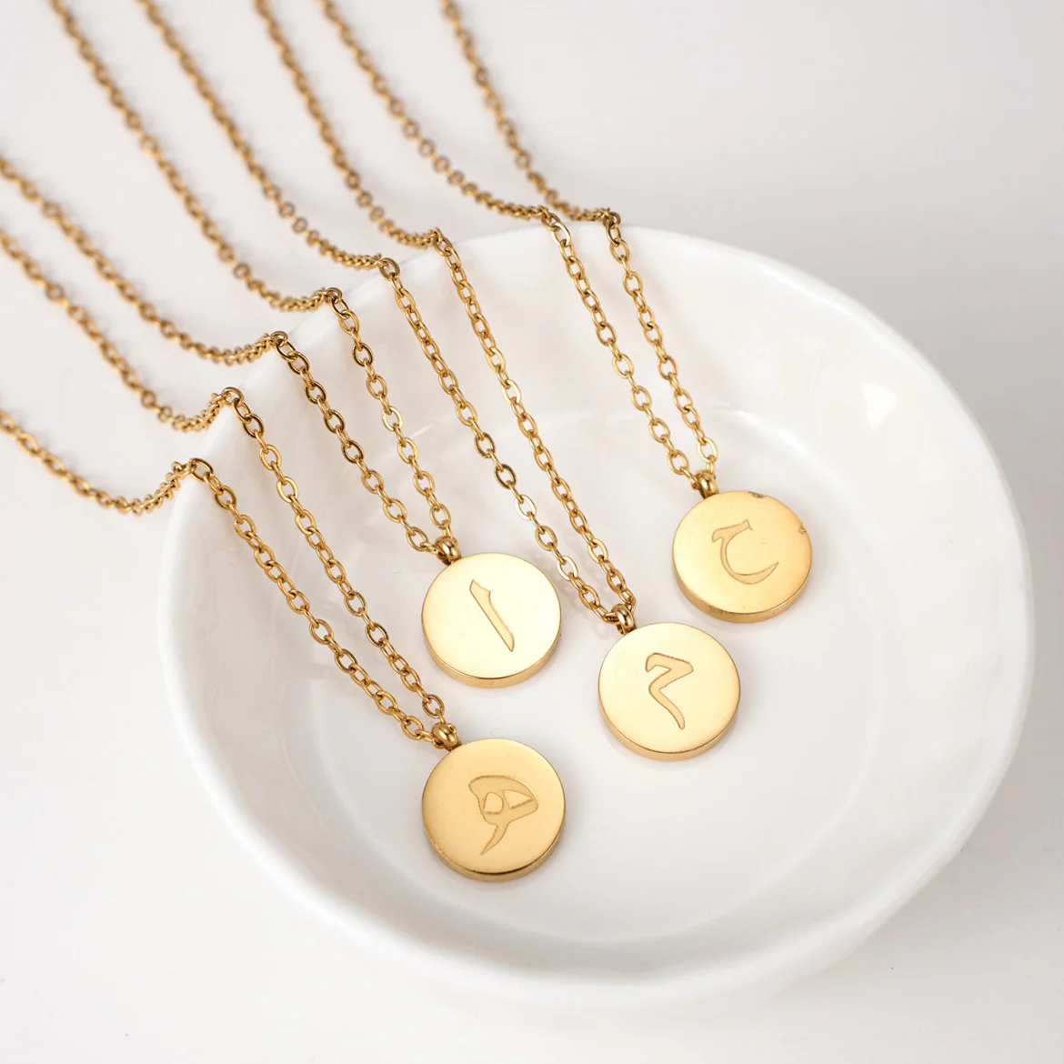 Arabic Letter Necklace - Image 12