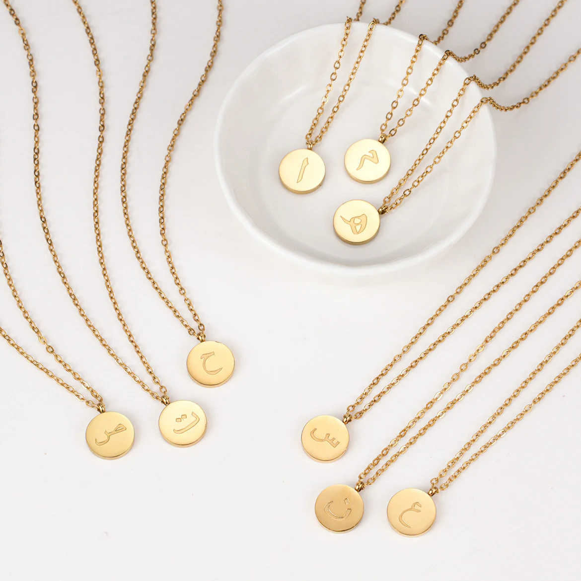 Arabic Letter Necklace - Image 13