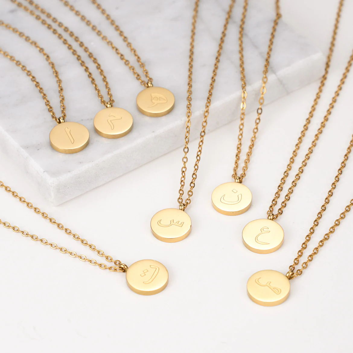 Arabic Letter Necklace - Image 14