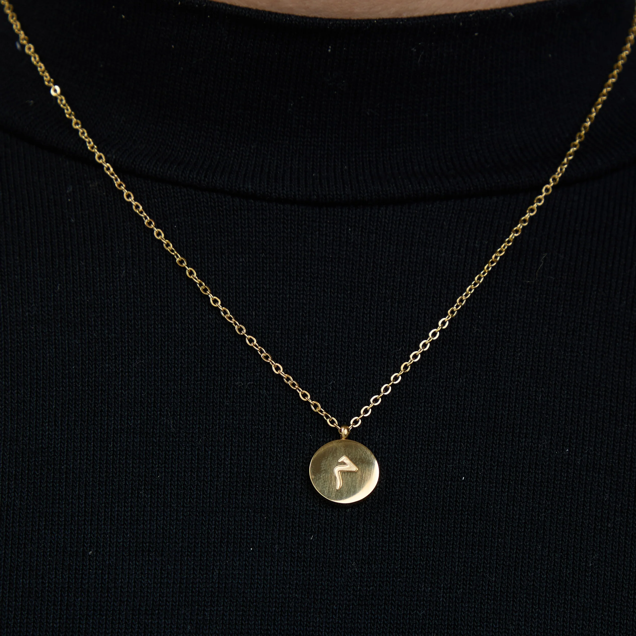 Arabic Letter Necklace - Image 3