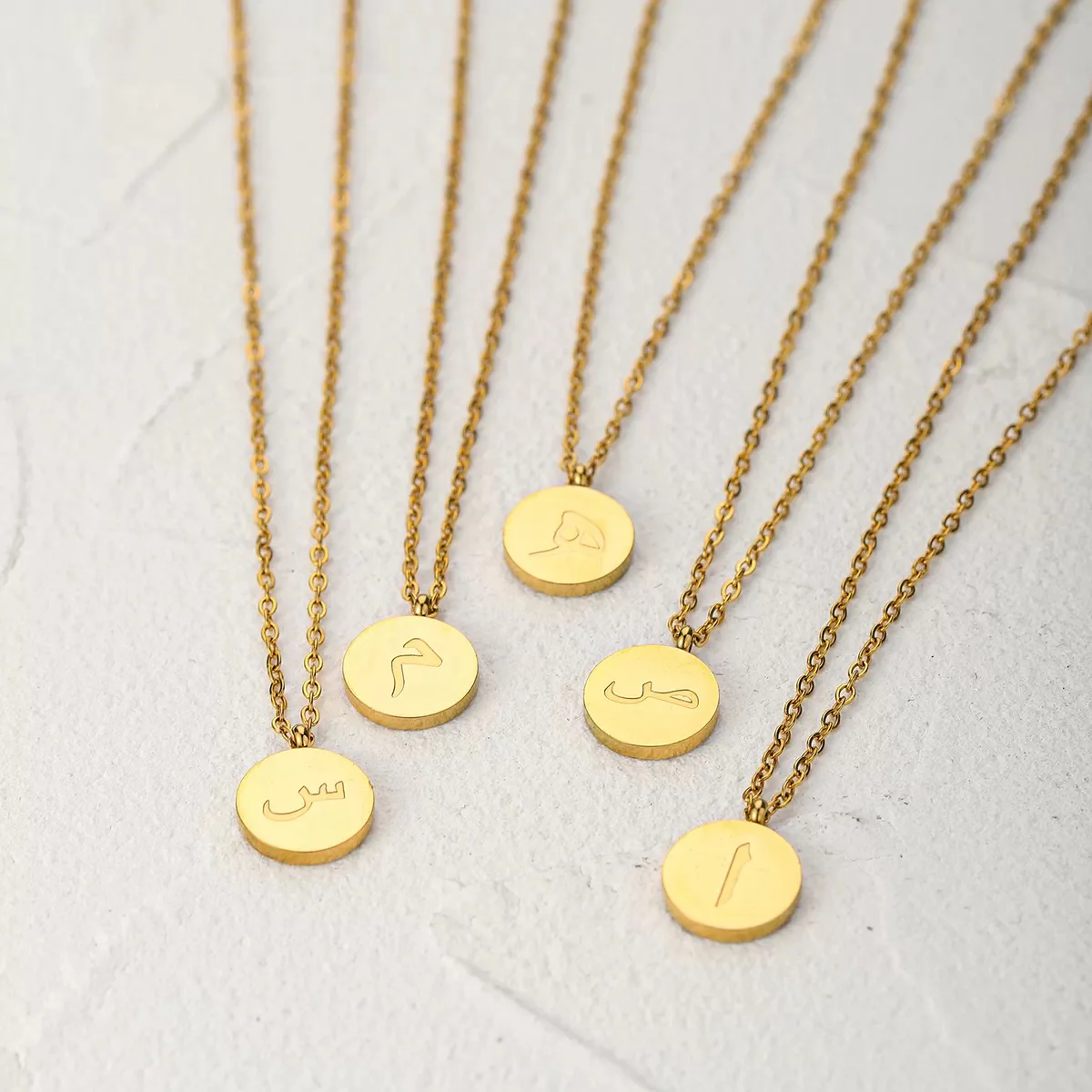 Arabic Letter Necklace - Image 6