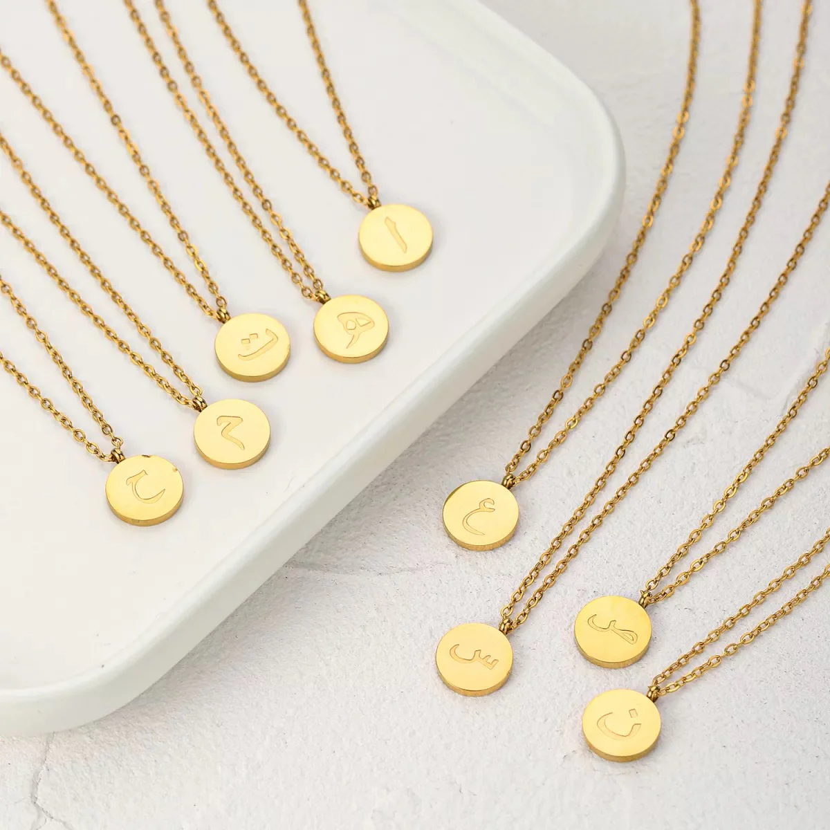 Arabic Letter Necklace - Image 8