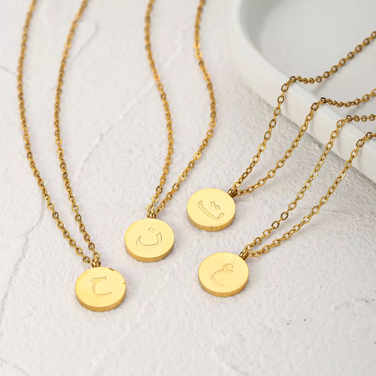 Arabic Letter Necklace - Image 9