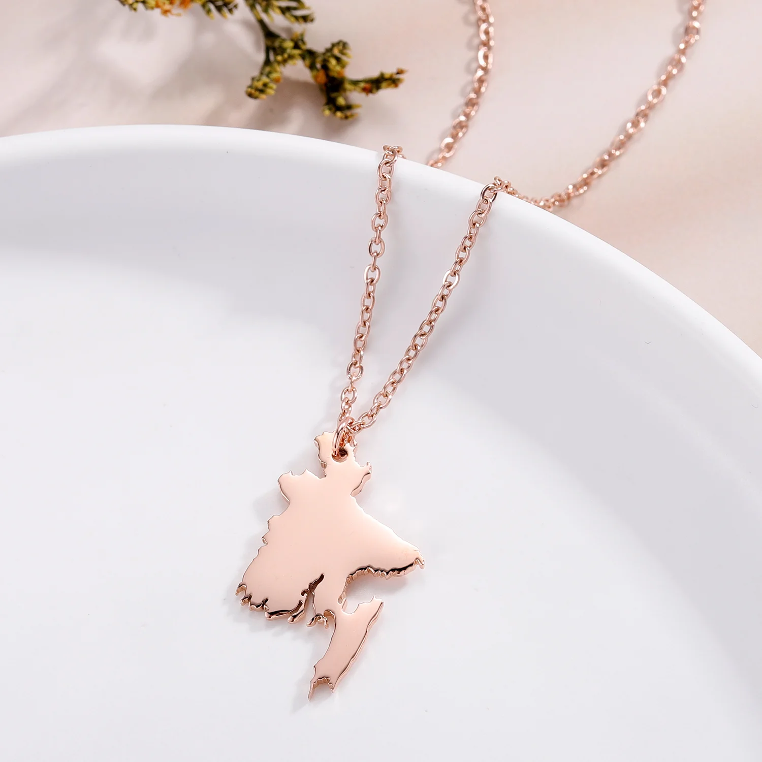 Bangladesh Map Necklace - Image 5
