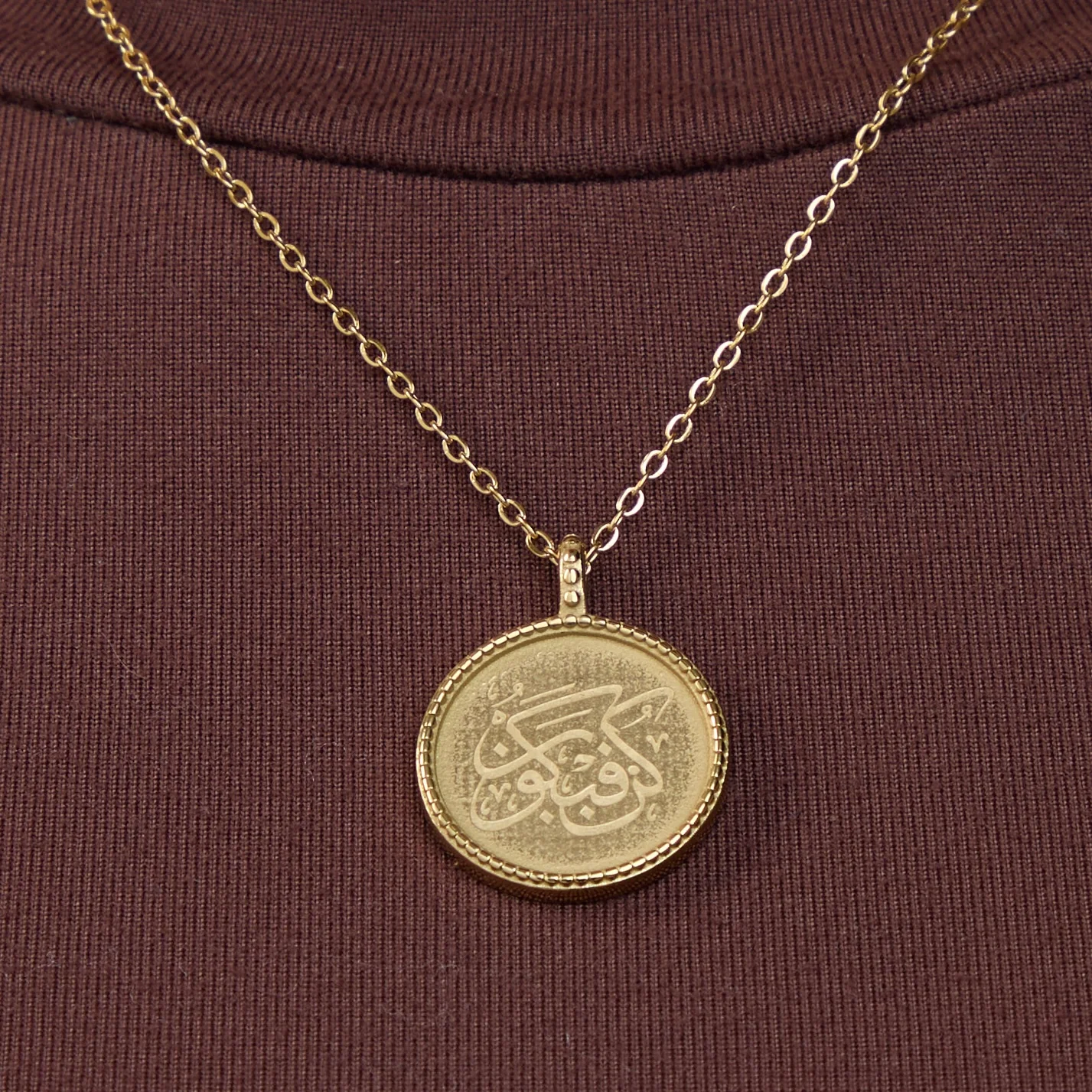 "Be, and It Is" Vintage Necklace - Image 2