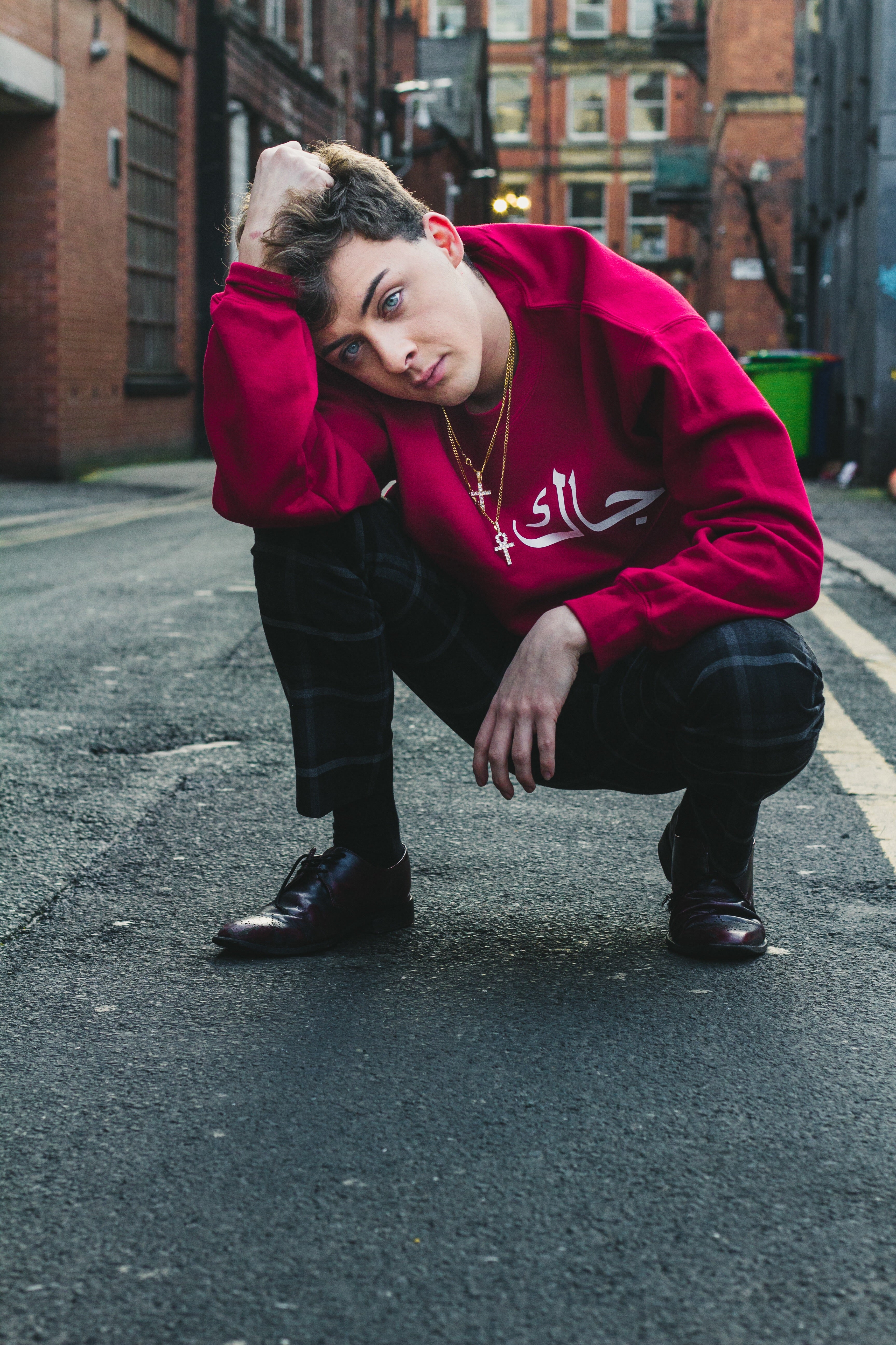 Burgundy Custom Arabic Jumper - Image 5