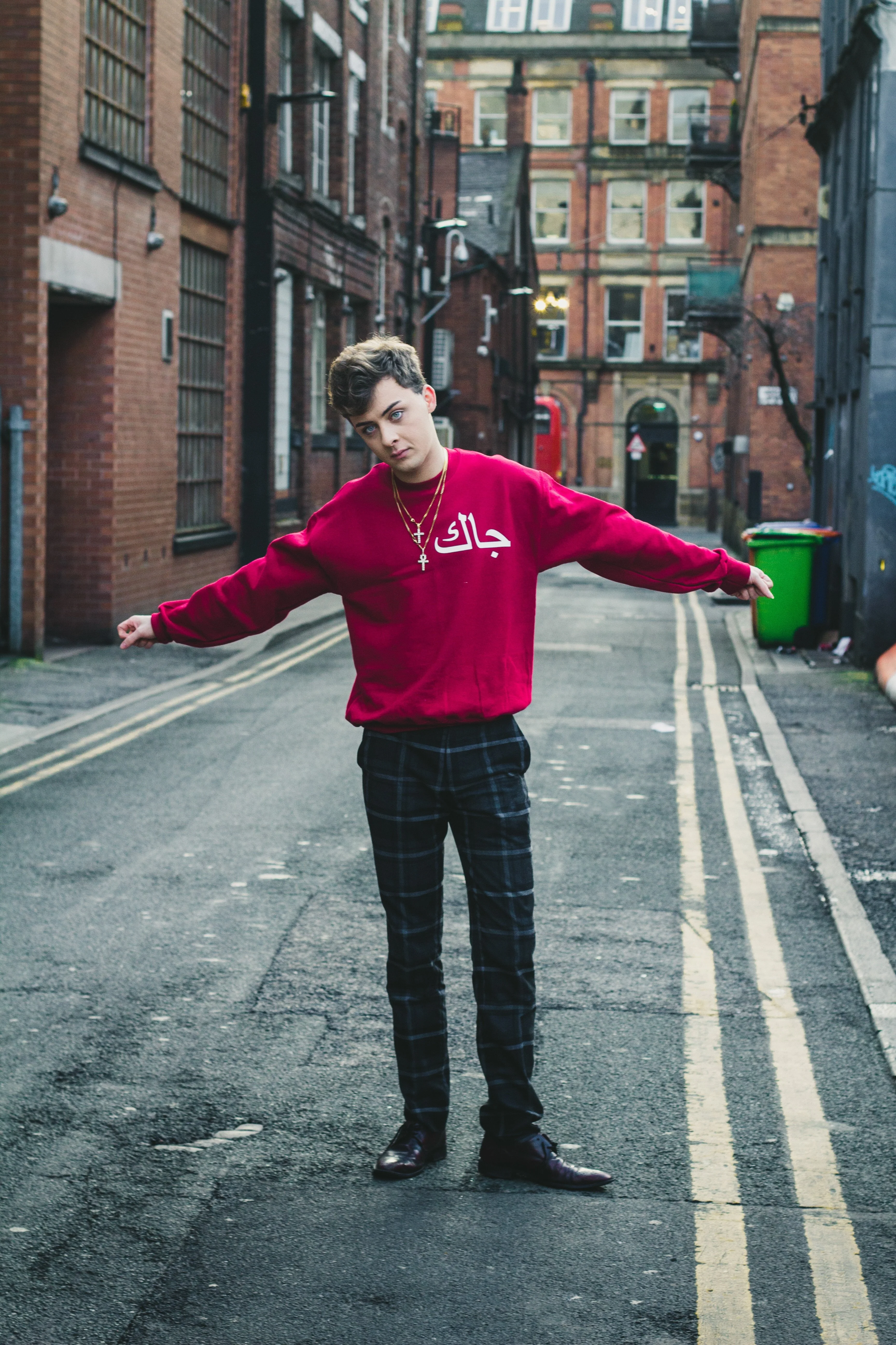 Burgundy Custom Arabic Jumper - Image 6