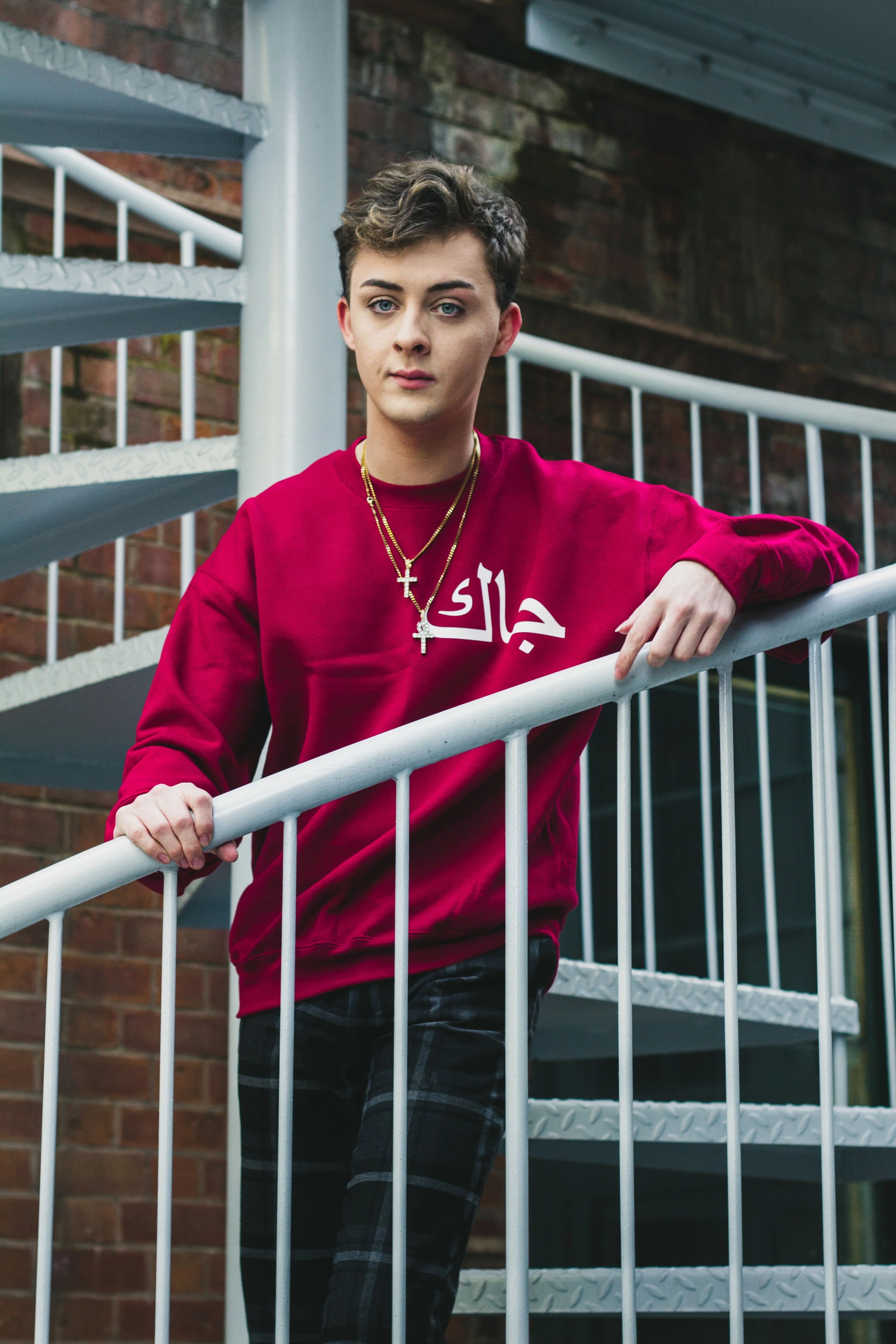 Burgundy Custom Arabic Jumper - Image 7