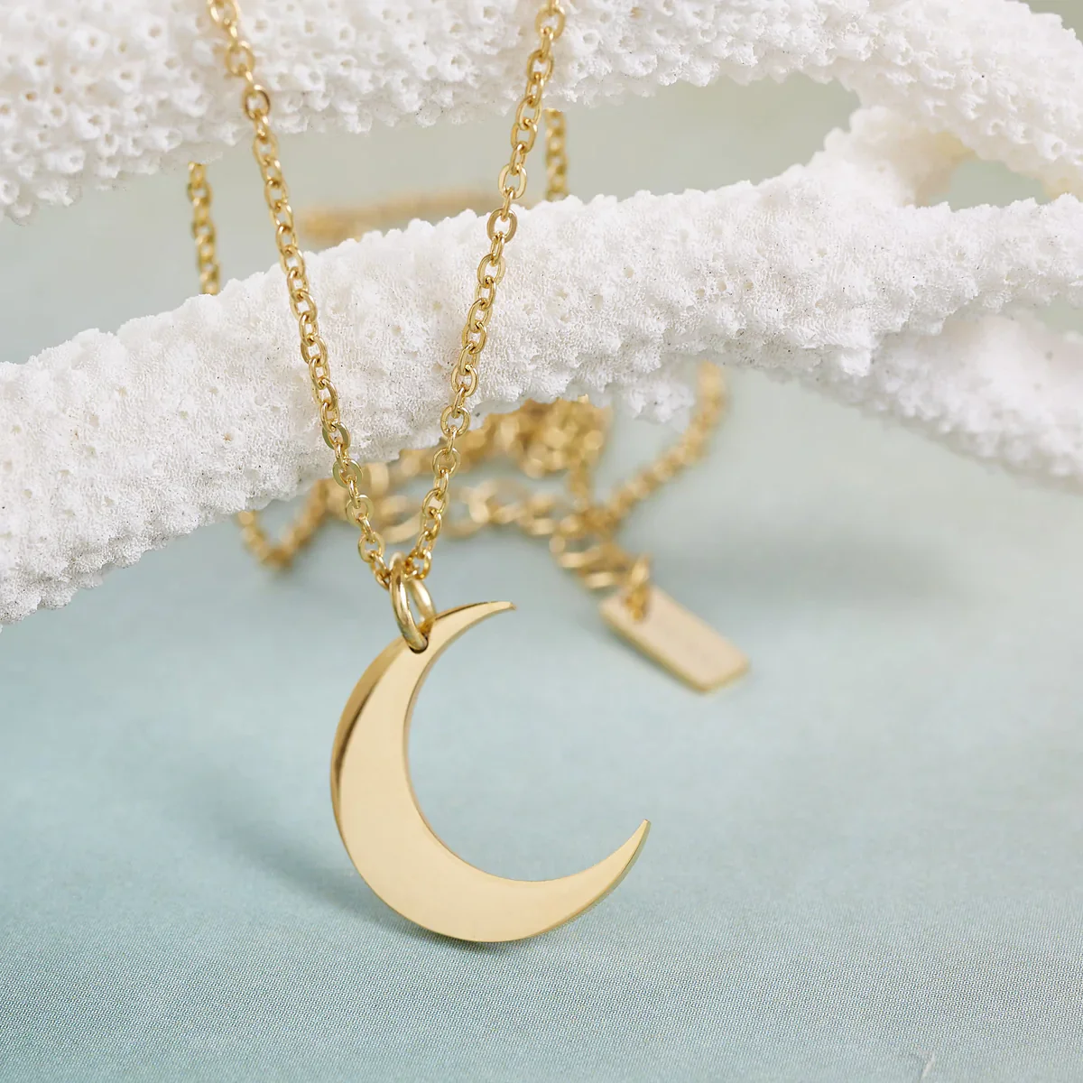 Crescent Moon Necklace - Image 3