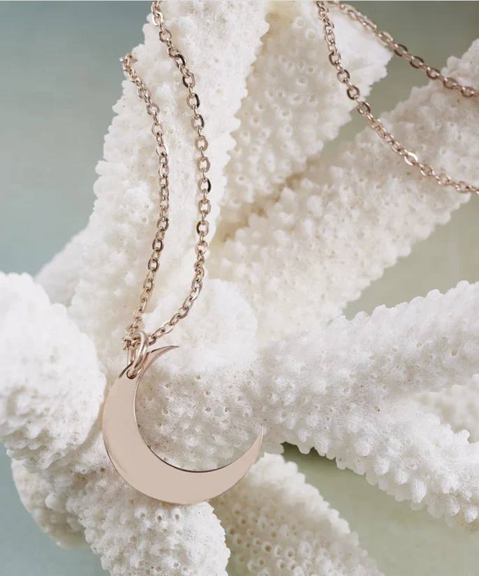 Crescent Moon Necklace - Image 5