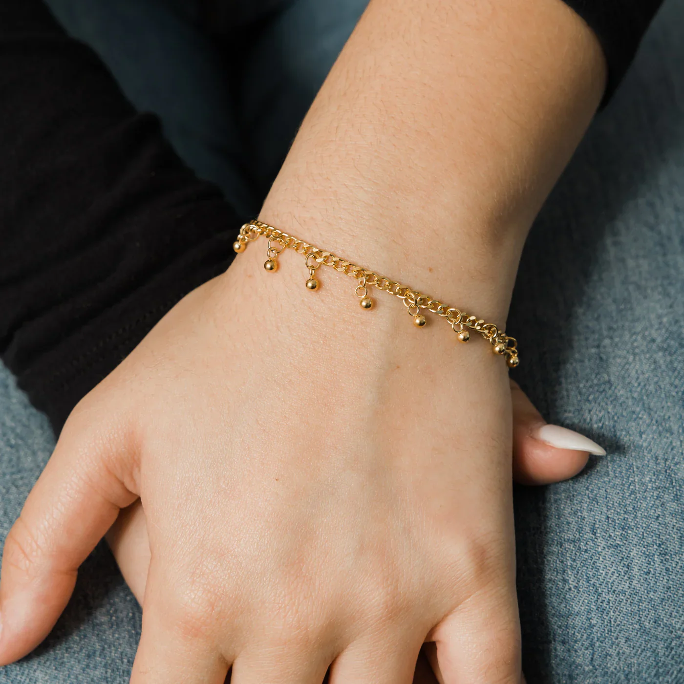 Dangling Dotted Bracelet - Image 2