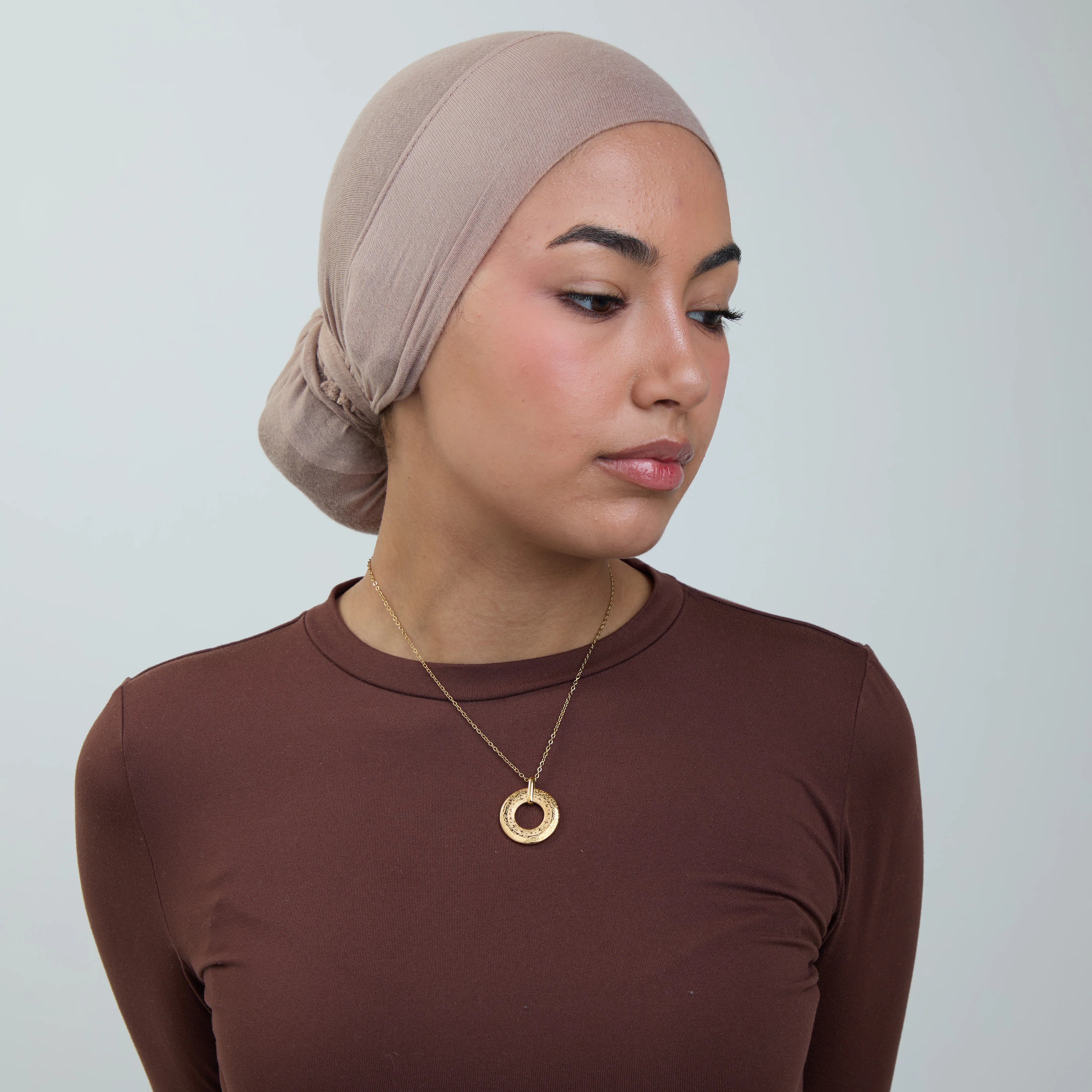 "Verily, with hardship comes ease" Golden Hour Ease Necklace - Image 3