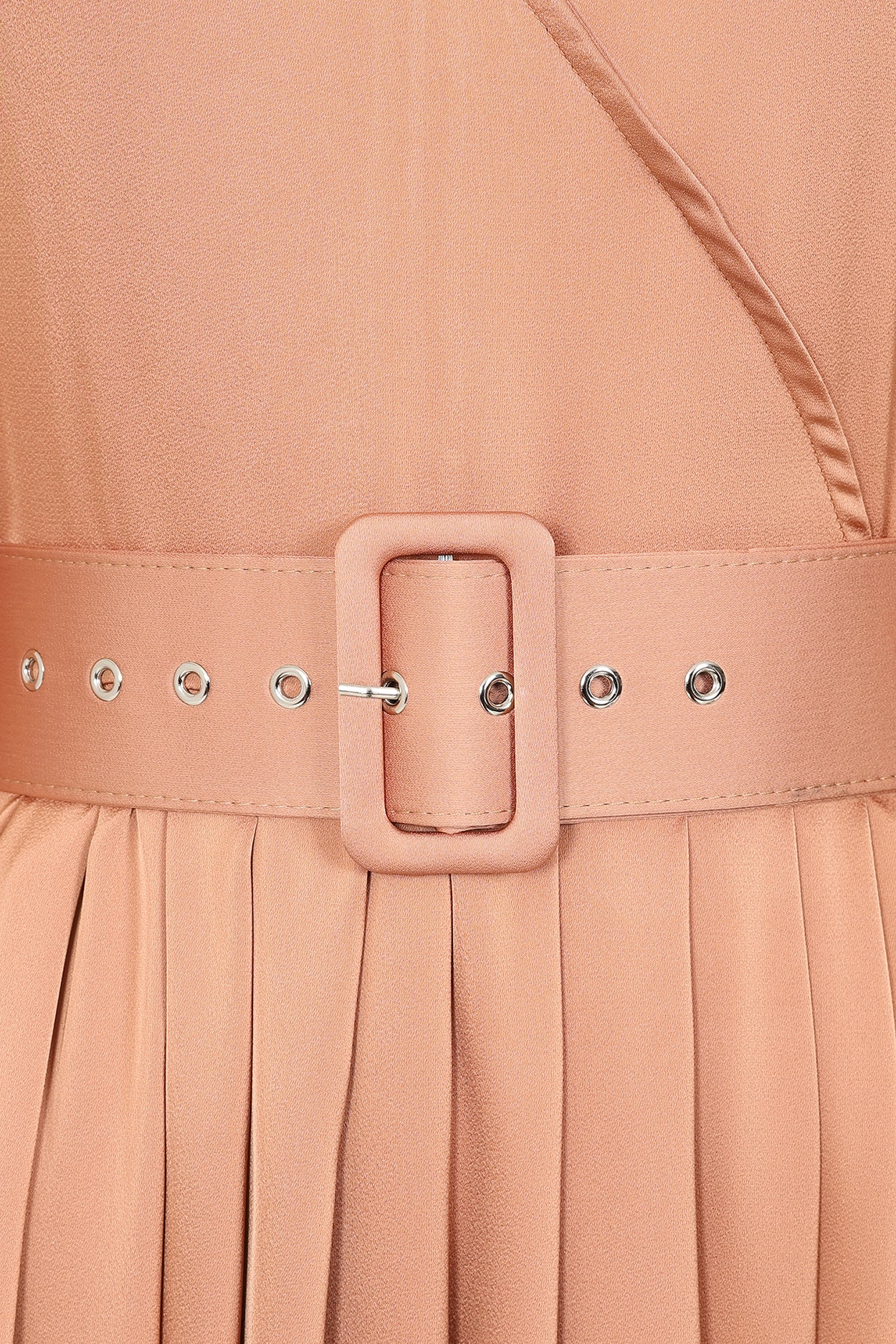 Halima Burnt Orange Dress - Image 5