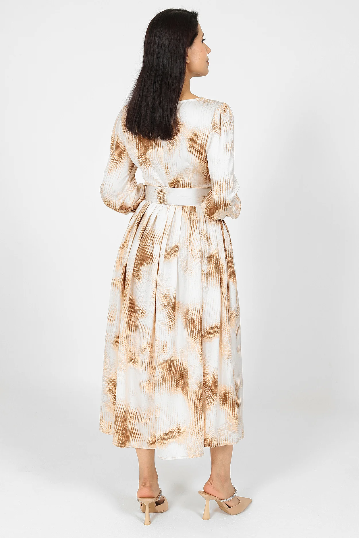 Halima Snake Skin Dress - Image 4