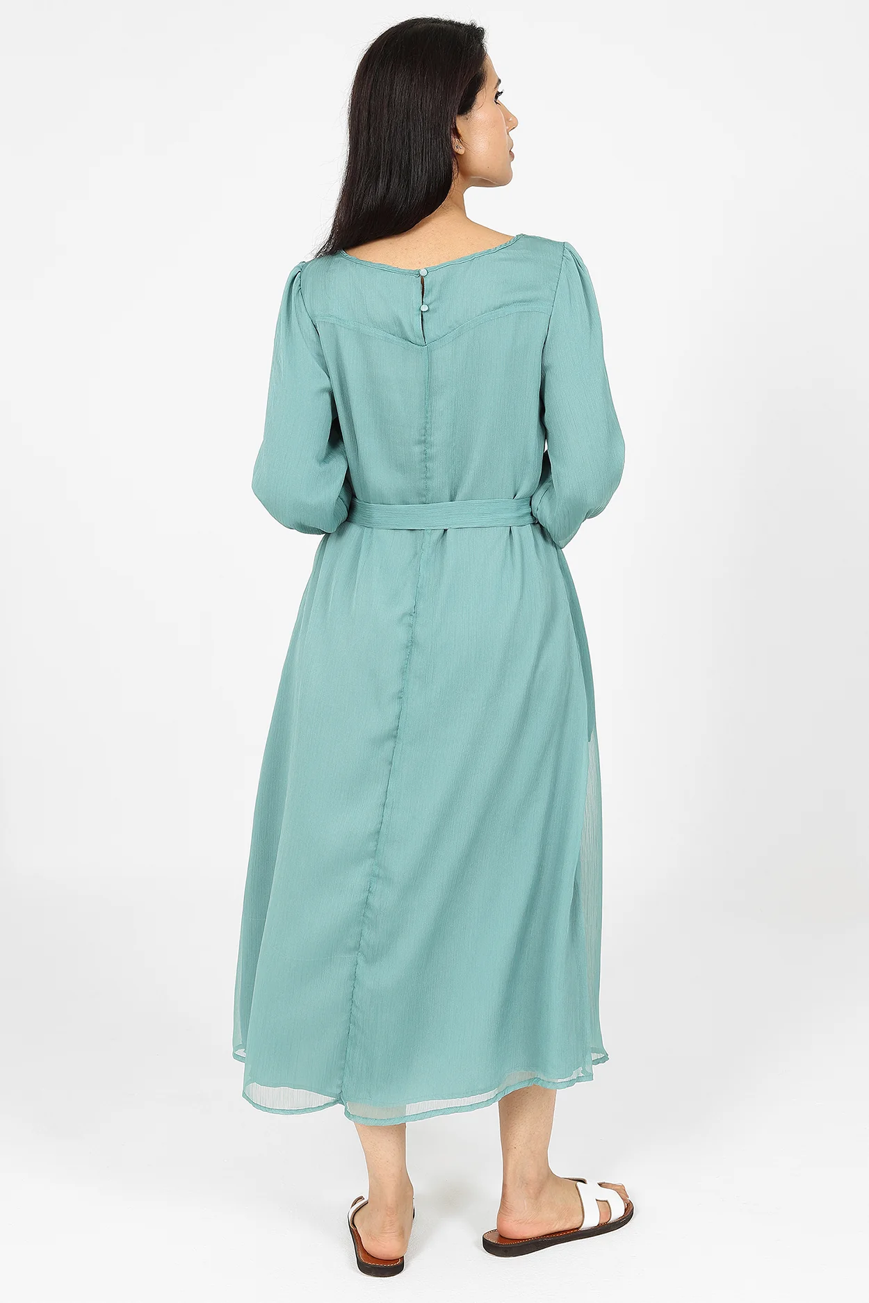 Humayra Seafoam Dress - Image 3