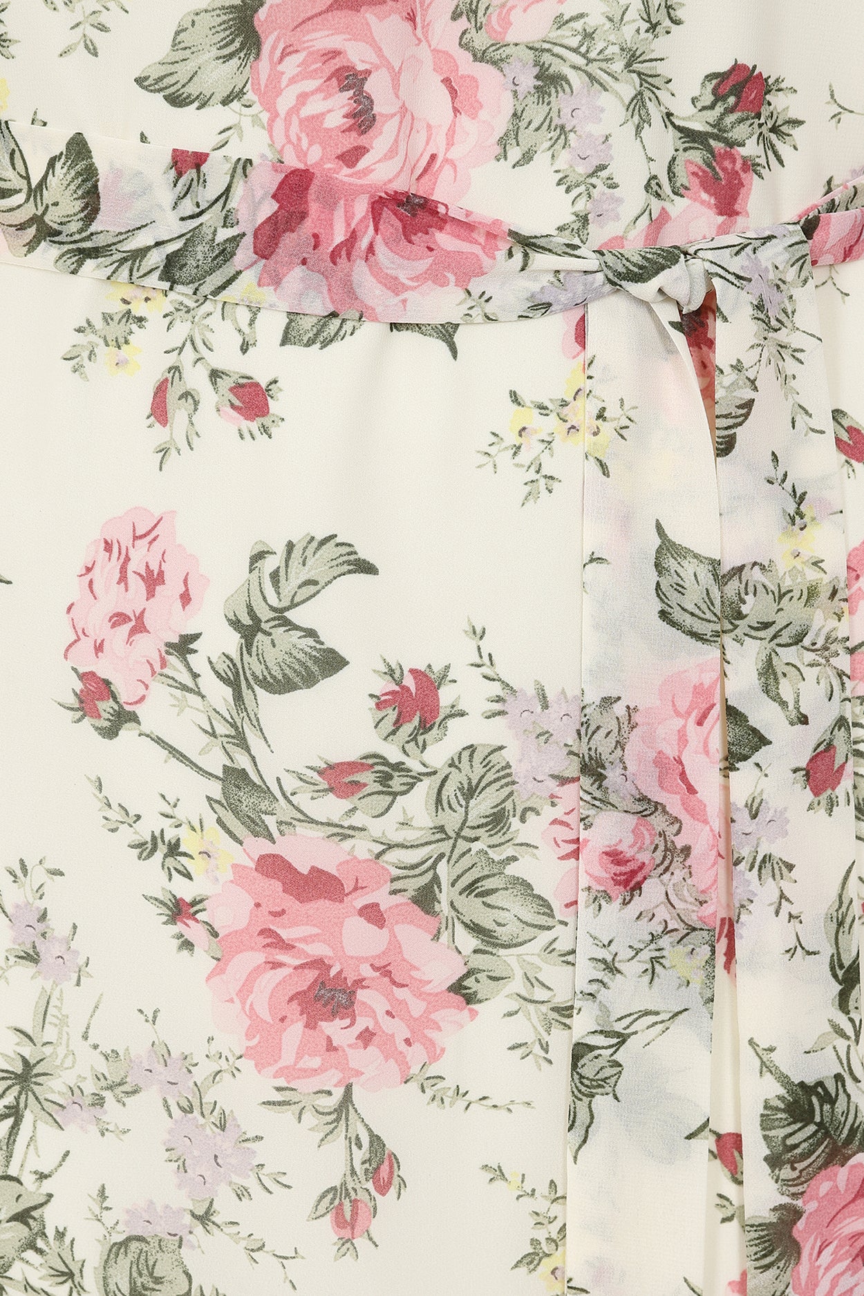 Humayra Cream Floral Dress - Image 6