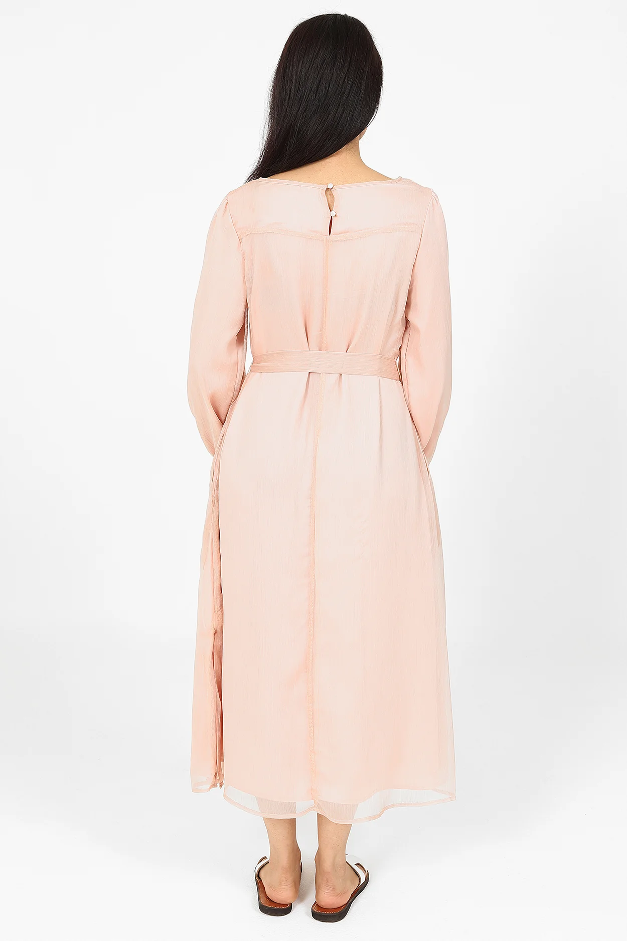 Humayra Light Pink Dress - Image 3