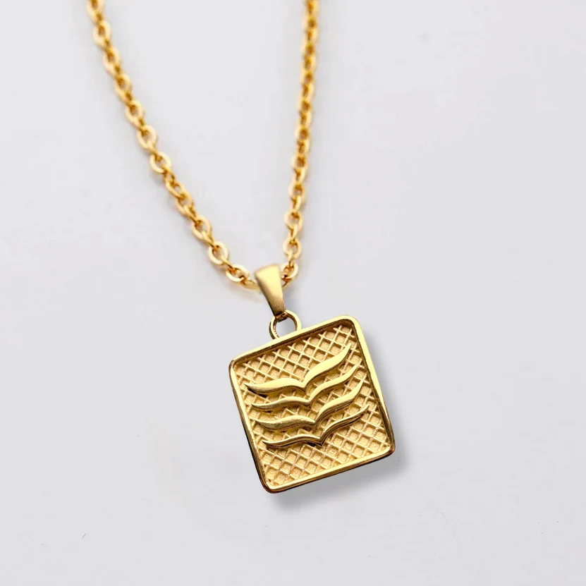 Keffiyeh Tag Necklace - Image 2