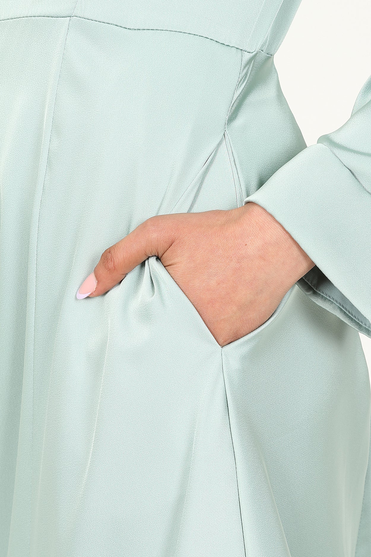 Maryam Seafoam Dress - Image 3