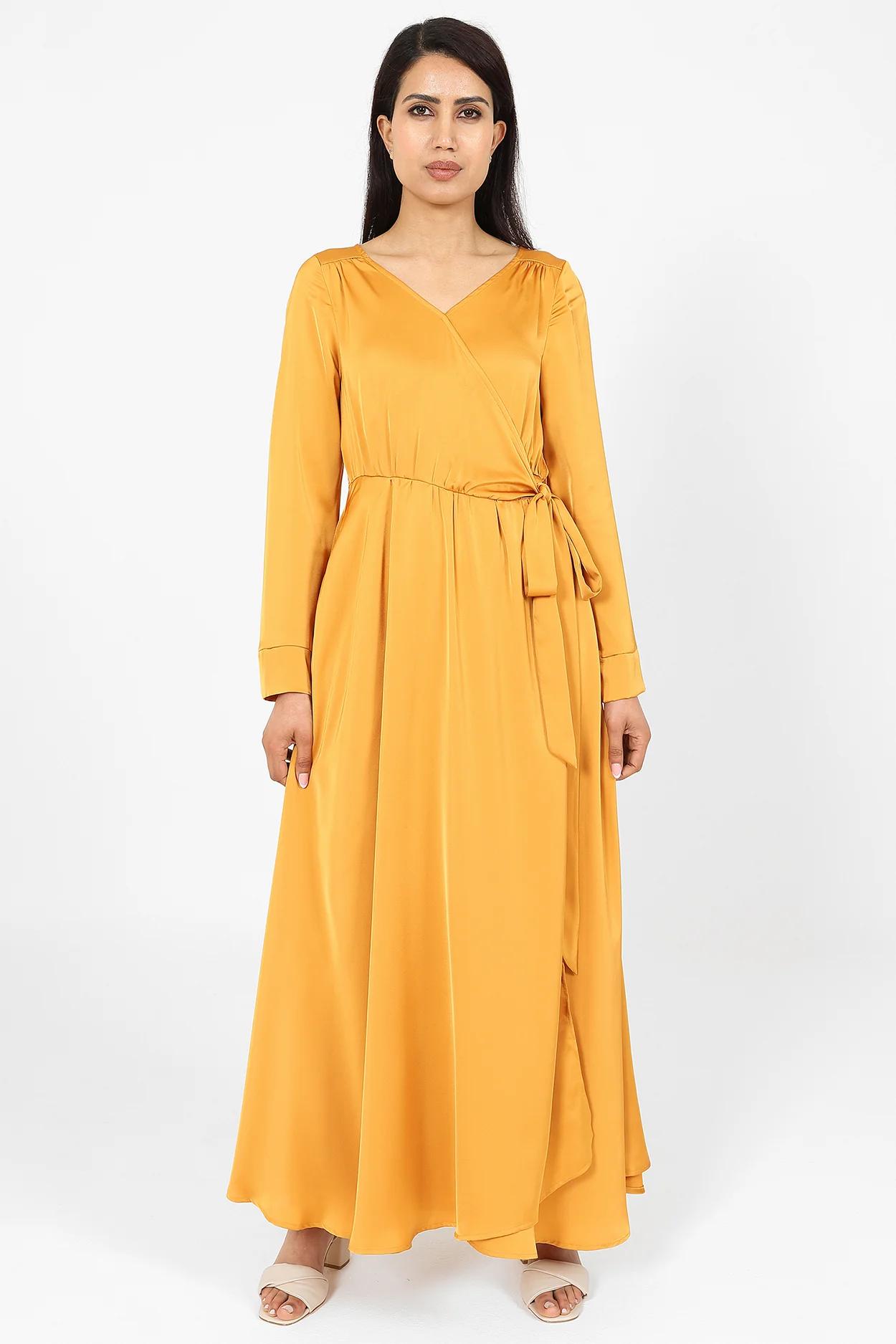 Samiyah Mustard Stain Dress - Image 2
