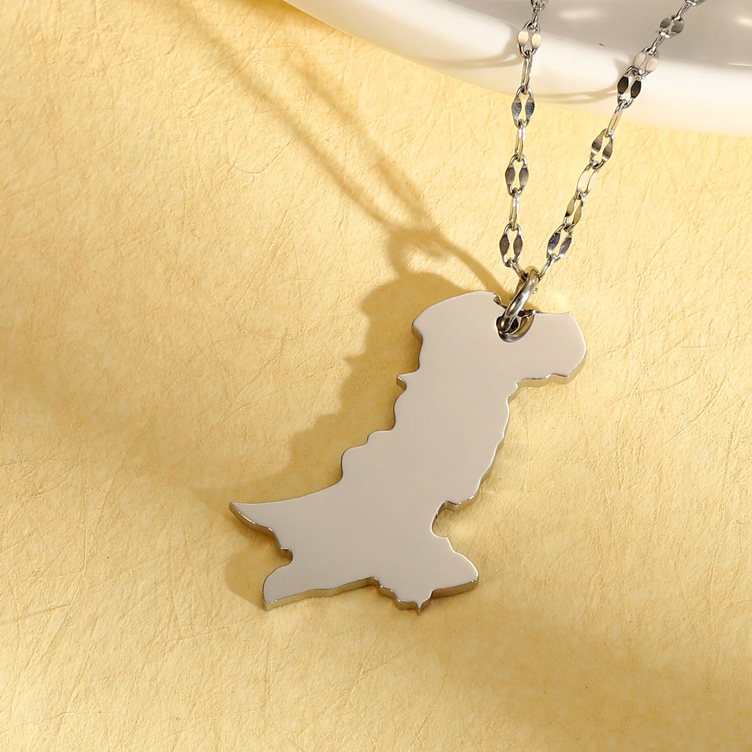 Pakistan Map Necklace - Image 3
