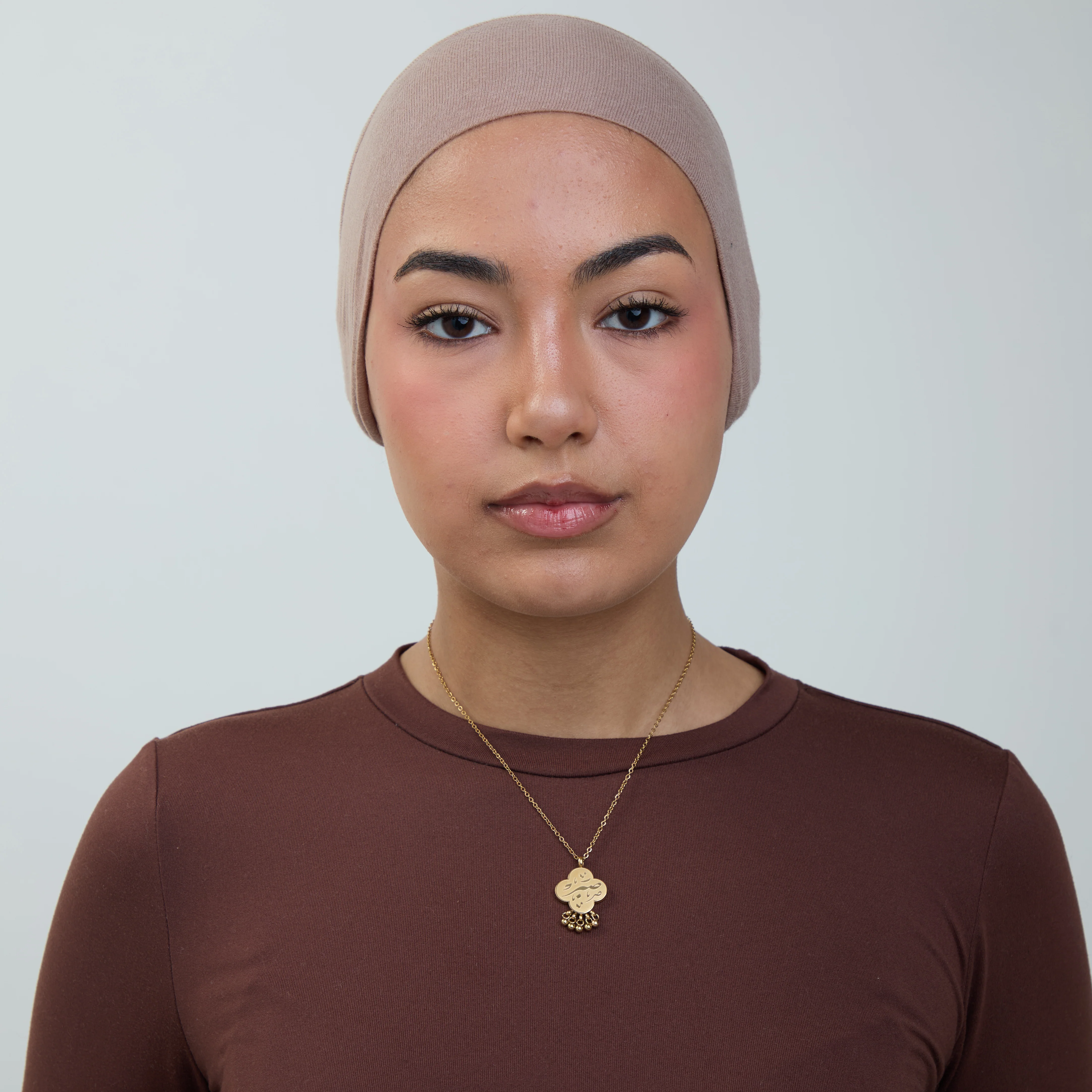 "Sabr" Dangling Dotted Necklace - Image 3