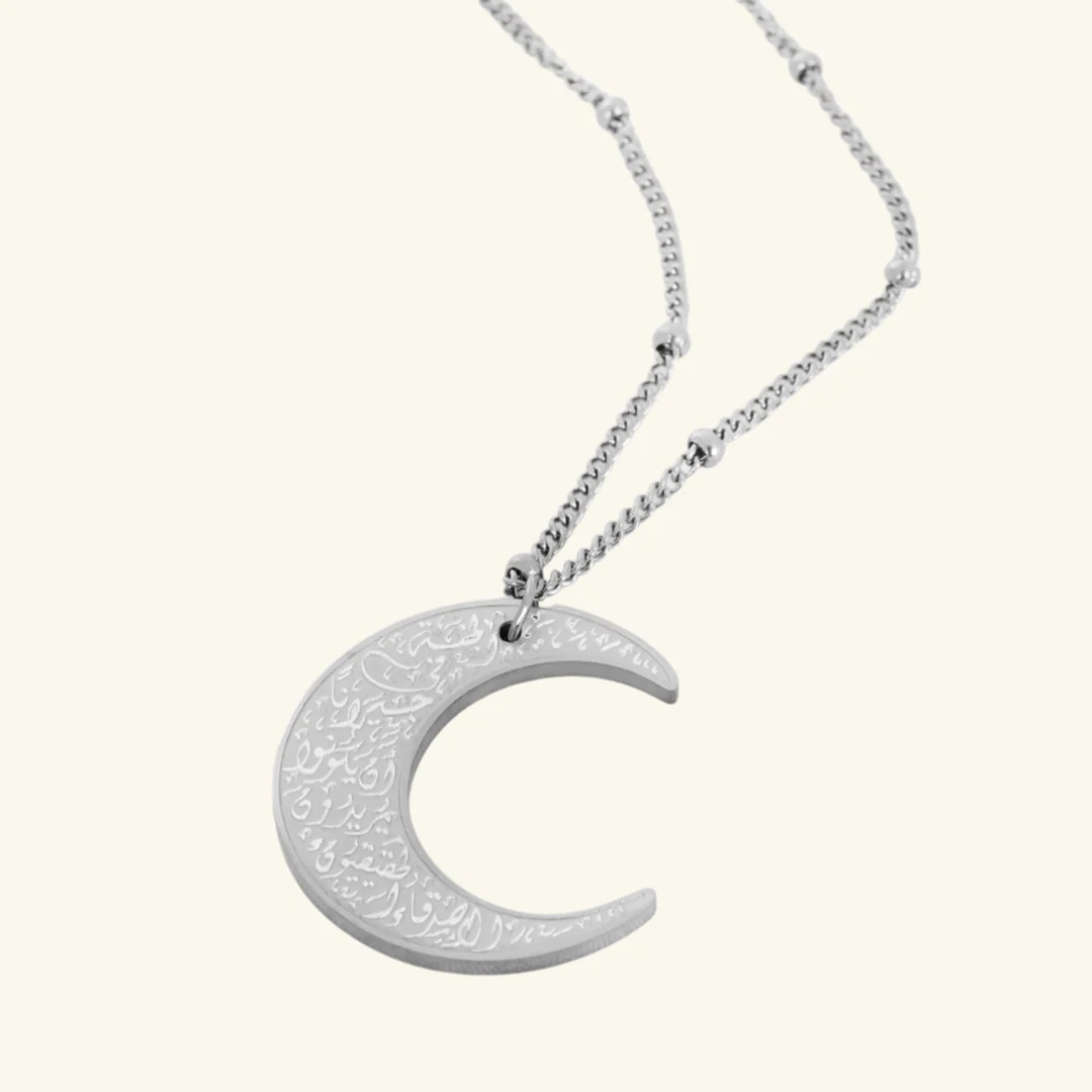 "What Makes You Different, Makes You Beautiful" | Crescent Necklace - Image 5