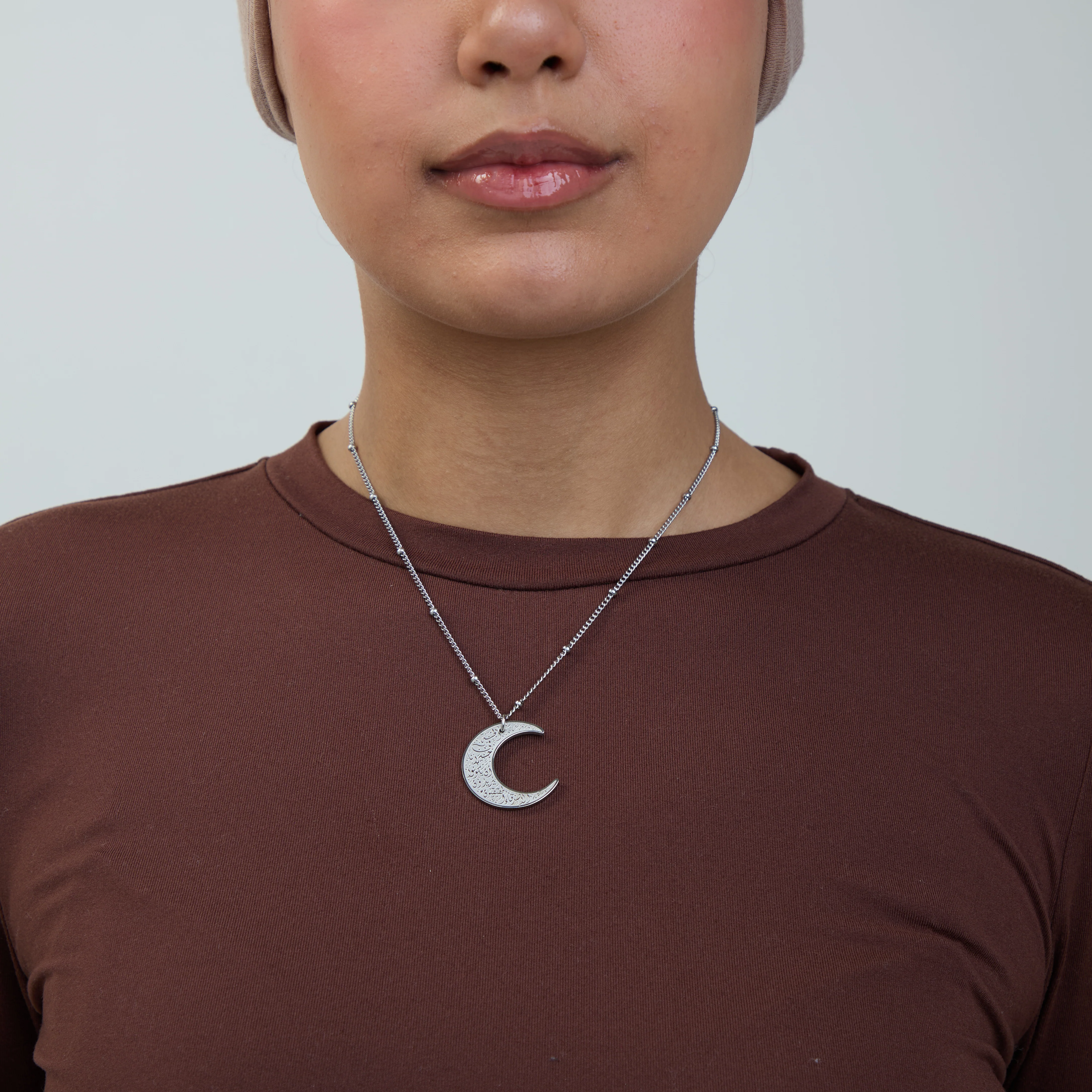 "What Makes You Different, Makes You Beautiful" | Crescent Necklace - Image 8