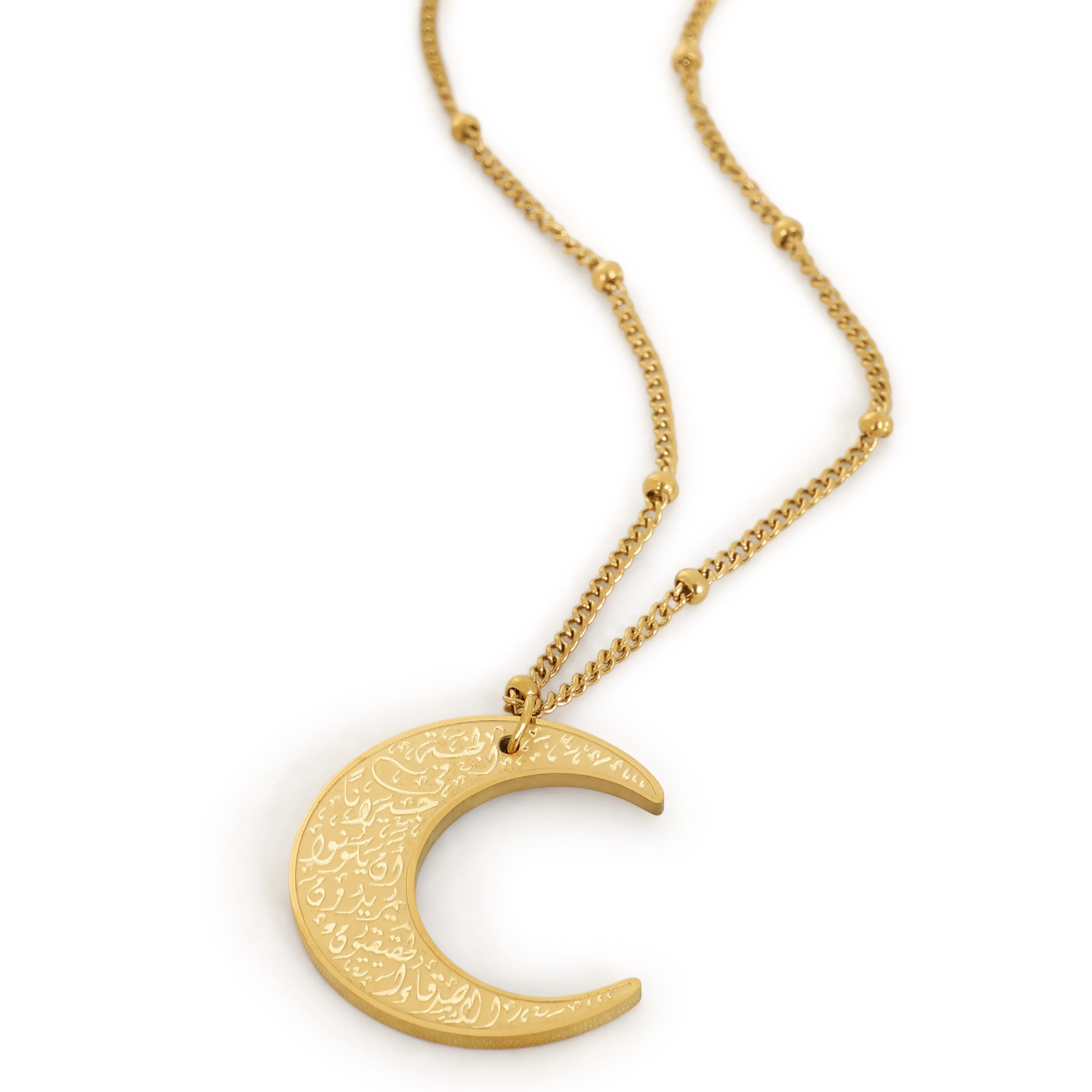 "What Makes You Different, Makes You Beautiful" | Crescent Necklace - Image 9