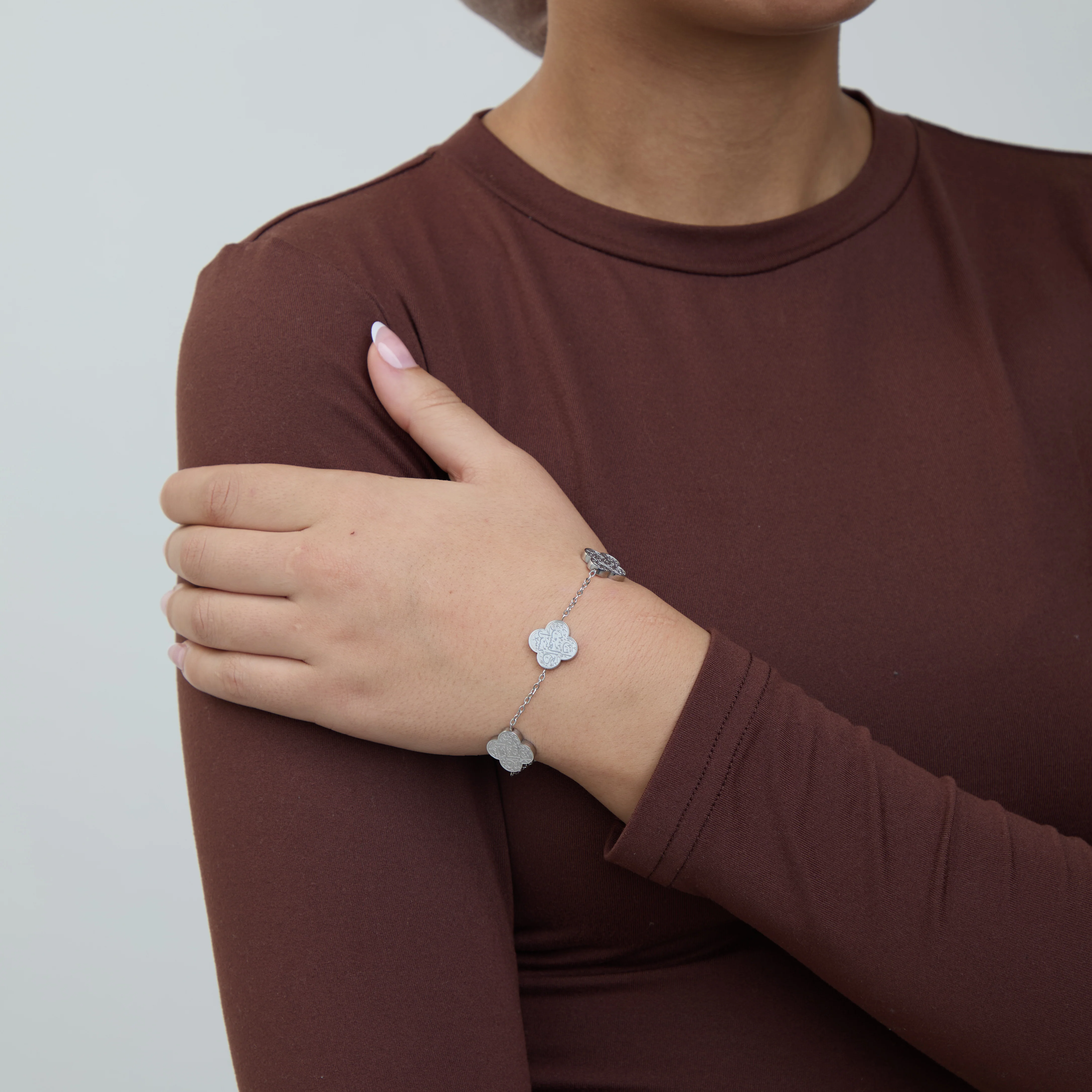 "With Hardship Comes Ease" Bracelet - Image 8